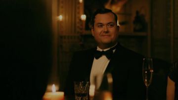 The bow tie black Fitch Bradley (Kristian Bruun) in Wedding Nightmare