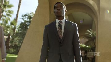 Dark Gray 2 Piece Suit worn by Franklin Saint (Damson Idris) in Snowfall (Season 03)