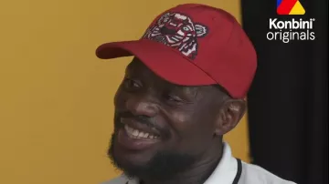 La casquette rouge Kenzo Tigre portée par Kery James dans la vidéo Orelsan & Kery James se répondent - À qui la faute ?