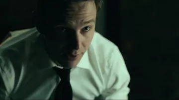 The black tie worn by Alex The Domas (Mark O'brien) in Wedding Nightmare