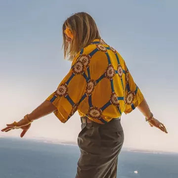 Les lunettes de soleil Gucci portées par SCH sur son compte Instagram @sch