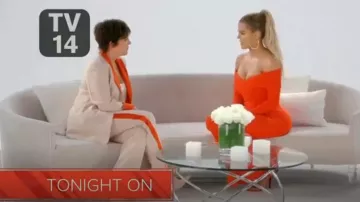 Akris Lapel Collar Silk Jacket worn by Kris Jenner in Revenge Body With Khloe Kardashian (Season 03 Episode 01)