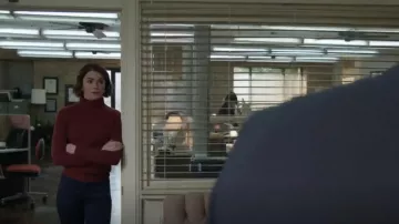 J.Crew Isabel Knitted Turtleneck Sweater usado por Callie Adams Foster (Maia Mitchell) en Good Trouble (Temporada 02 Episodio 04)