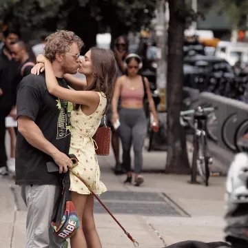 Realisation Par the Isabelli Dress in Verona worn by Emily Ratajkowski New York City June 23, 2019