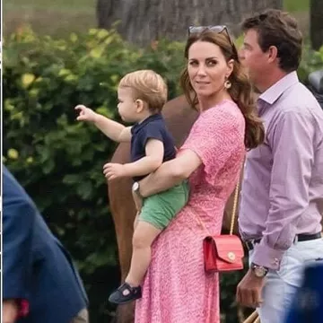 Lk Bennet Madison Chiffon Print Dress worn by Catherine, Duchess of Cambridge on the Instagram account @kate_middleton._