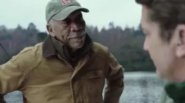 Le blouson de Allan Trumbull (Morgan Freeman) dans La Chute du président