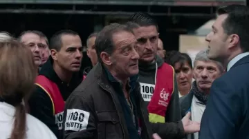 Le blouson porté par Laurent Amédéo (Vincent Lindon) dans En guerre