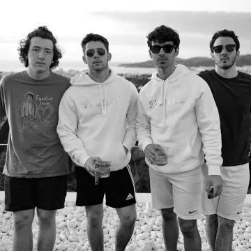 the adidas shorts worn by Nick Jonas on his account Instagram @nickjonas