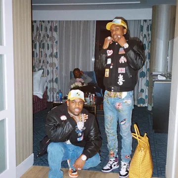 Zapatillas Jordan 1 Retro High Court Purple usadas por A$AP Rocky en su cuenta de Instagram