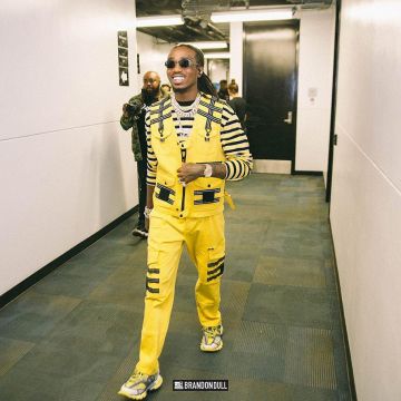 Balenciaga  Track sneakers of Quavo on his Instagram account