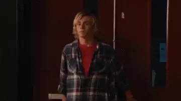 Plaid Buttons Shirt worn by Kyle Moore (Ross Lynch) in Status Update