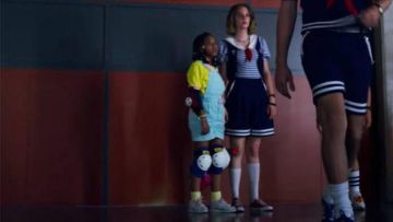 Scoops Ahoy Costume worn by Robin (Maya Hawke) in Stranger Things Season 3 Episode 4