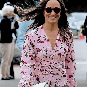 Bytimo reúne el vestido Midi usado por Pippa Middleton Wimbledon Tennis Championships 14 de julio de 2019