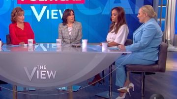 Rag & Bone Poppy Tab Front Pants worn by Meghan McCain in The View