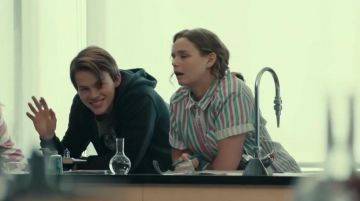 The sweatshirt hoody worn by Michael (Carson MacCormac) in Giant Little Ones