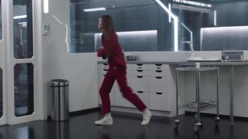 MM6 Maison Margiela High Top Sneakers worn by Daughter (Clara Rugaard) in I Am Mother