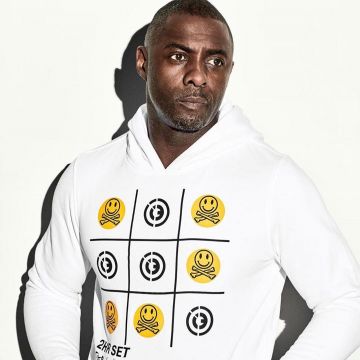 2HR SET Hoodie worn by Idris Elba on his Instagram account @idriselba