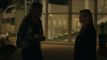 Alexander McQueen Argyle Jumper worn by Renata Klein (Laura Dern) in Big Little Lies (Season 02 Episode 06)