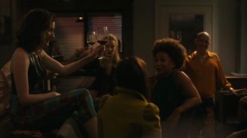 Topshop Clash Martha Check Pantalones usados por Ariel 'Ari' (Eden Epstein) en Sweetbitter (S02E02)