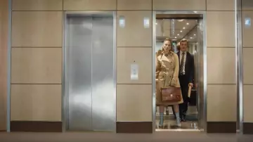 Les bottines chaussettes pointues bleues portées par Chilla dans son clip Bridget