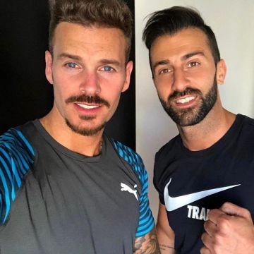 Le t-shirt de sport de Matt Pokora sur le compte Ins­ta­gram de @Ali­pe­koz­sport