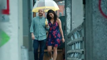 Teddy embroidered Blue Denim worn by Charlie (Martin Freeman) in Ode to Joy