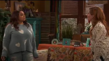 Zadig & Voltaire. Marcus Bis Cashmere Sweater worn by Raven-Symoné in Raven's Home (Season 03 Episode 05)