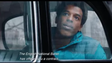 Chaqueta ligera azul usada por Carlos Acosta (actual) (Carlos Acosta) en Yuli