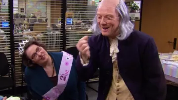 Ben Franklin Costume de Gordon/Ben-Franklin (Andy Daly) dans Le Bureau (S03E15)