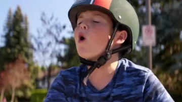 The t-shirt camouflage blue worn by Thor (Brady Noon) in Good Boys