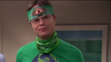 Vert Bandana de Dwight Schrute (Rainn Wilson) dans L'Office (Saison 06 Episode 11)