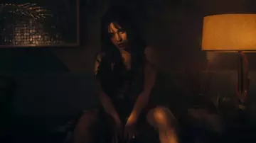 The flower dress of Camila Cabello in the video clip Señorita