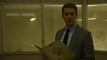 Grey Suit Jacket worn by Holden Ford (Jonathan Groff) in Mindhunter (Season 02)