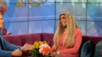 Pinko Ribbed Knit Dress worn by Wendy Williams on The Wendy Williams Show JULY 18, 2019