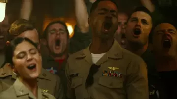 Wayfarer sunglasses worn by Jay Ellis in Top Gun: Maverick