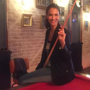 The blazer with flap pockets P. A. R. O. S. H Linda Hardy on his account Instagram @lindahardy_officiel