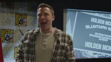 Camisa a cuadros usada por Holden McNeil (Ben Affleck) en Jay and Silent Bob Reboot