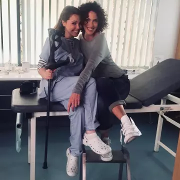 Sneakers Converse Chuck Taylor All Star Lift-High Top of Linda Hardy on the account instagram of @lindahardy_officiel