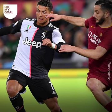 Le maillot de la Juventus de Turin 2019/2020 porté par Cristiano Ronaldo sur un post Instagram
