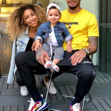 Sneakers Nike Air Max 270 React Bauhaus Layvin Kurzawa on his account Instagram @kurzawa_20