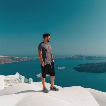 Le  t shirt à Logo Imprimé Lanvin de Thomas Vergara sur le compte instagram de @vergarathomas