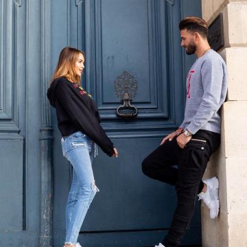 le Jean Skinny à Effet Usé   Unravel Project de Nabilla Benattia sur le compte instagram de @vergarathomas