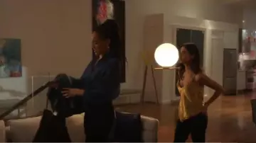 Michelle Mason Asymmetric Cami In Yellow worn by Adena El Amin (Nikohl Boosheri) in The Bold Type (Season 03 Episode 10)