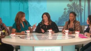 Alice + Olivia Lonnie Reversible Bomber worn by Eve on The Talk JULY 19, 2019