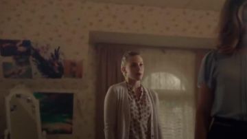 J Crew Harlow Cardigan Sweater worn by Betty Cooper (Lili Reinhart) in Riverdale (Season 01 Episode 02)