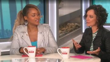 Joie Leolani Leather Jacket worn by Eve on The Talk JULY 22, 2019