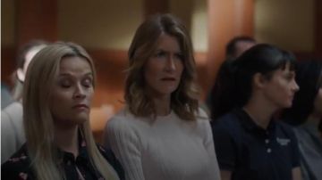 Proenza Schouler Peplum Sweater worn by Renata Klein (Laura Dern) in Big Little Lies (Season 02 Episode 07)