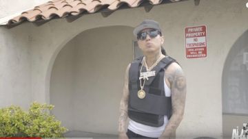 Sunglasses worn by King Lil G in his No Face No Ca$e music video