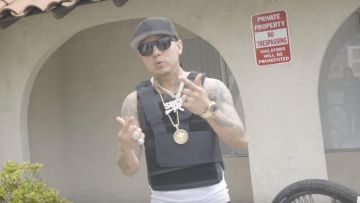 Gold Watch worn by King Lil G in his No Face No Ca$e music video