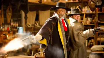 Sombrero negro del Mayor Marqués Warren (Samuel L. Jackson) en Los odiosos ocho